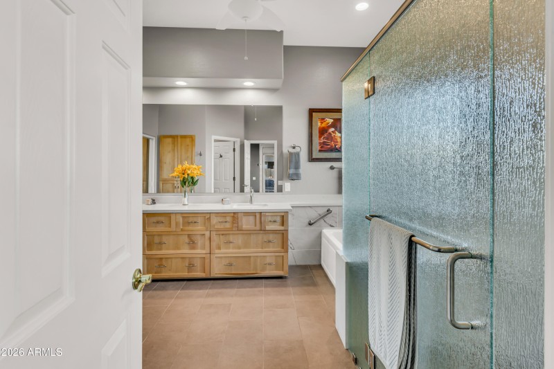 Entrance to Owner's Bath