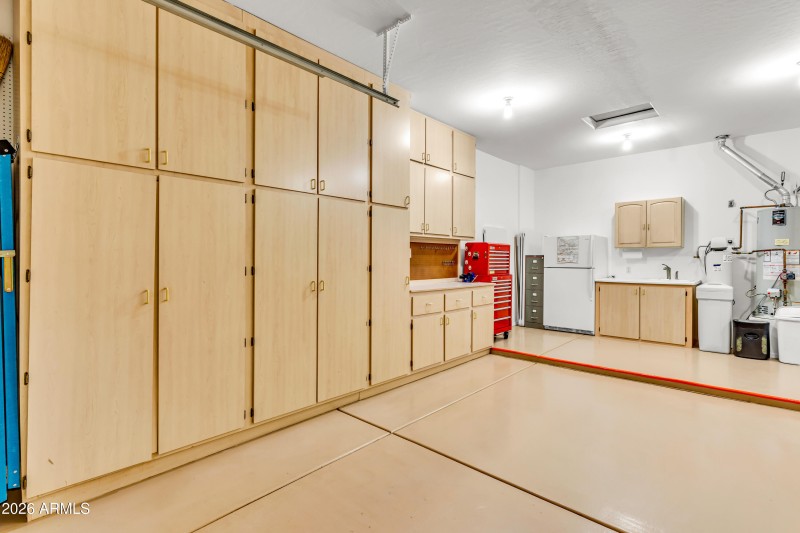 2 Car Garage with Workshop Area and Tons