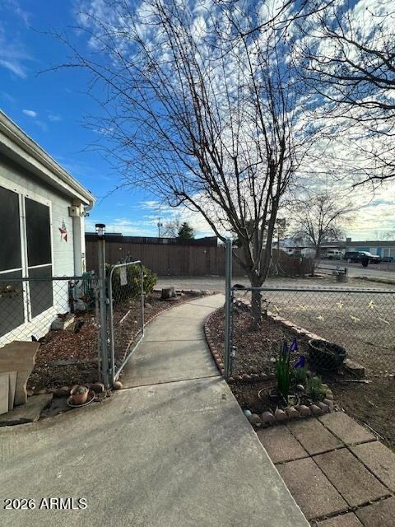 Paved Walkway to Front Door