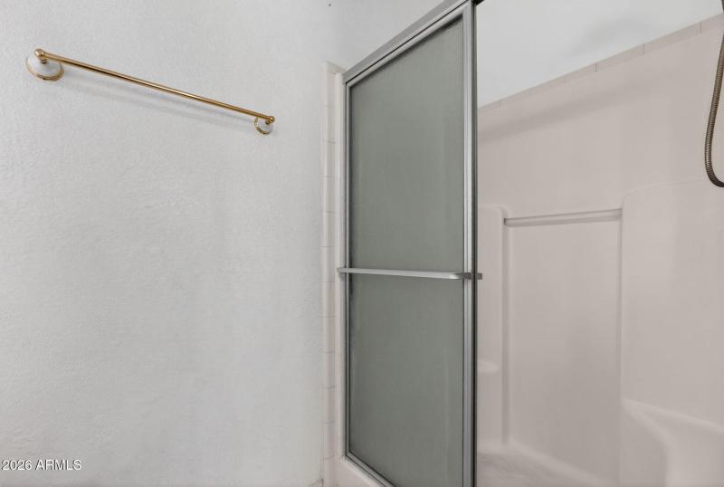 Separate Shower in Primary Bath