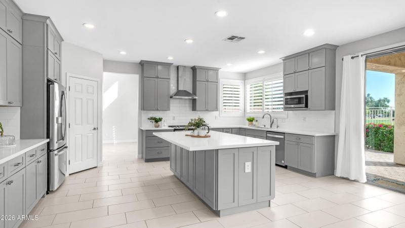 Remodeled Designer Kitchen