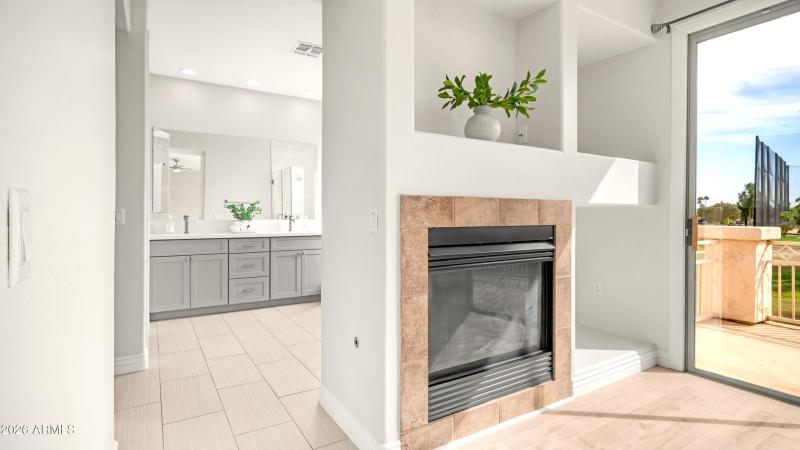 Primary Suite Fireplace