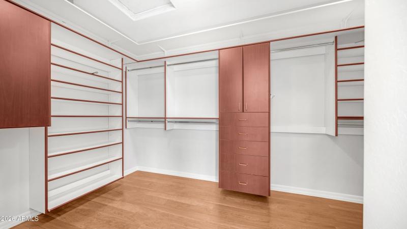 Huge Primary Closet