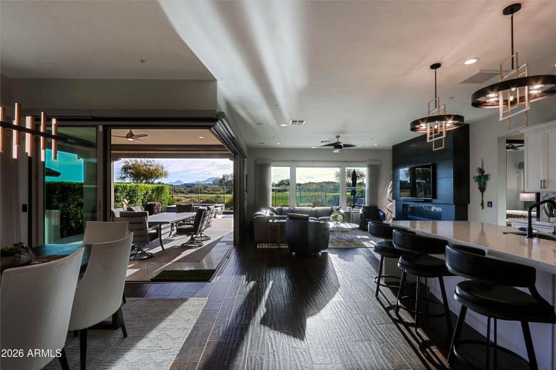 Dining, Greatroom and Kitchen 1