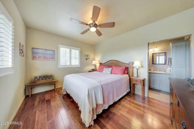 Ensuite Bedroom in Rock House