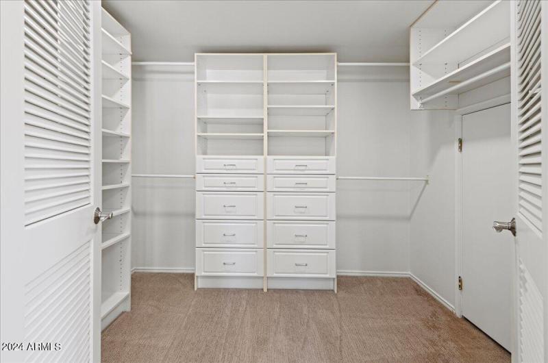 Walk in Master closet