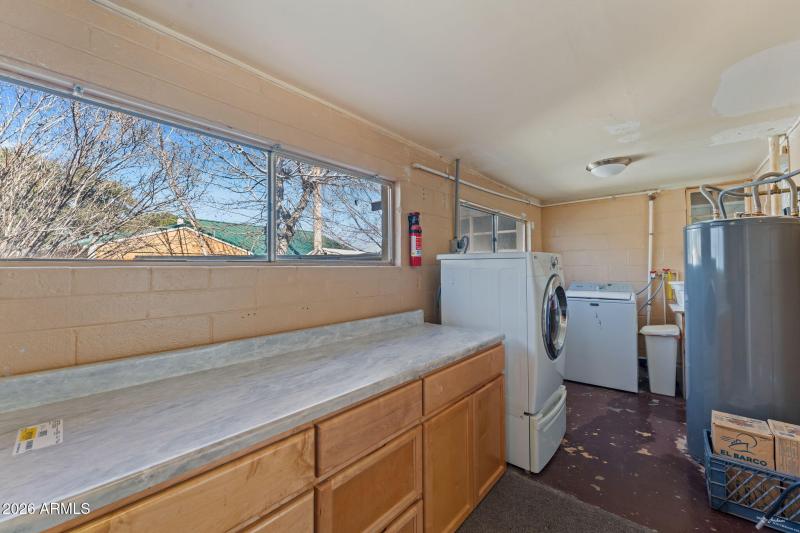 Main house laundry room