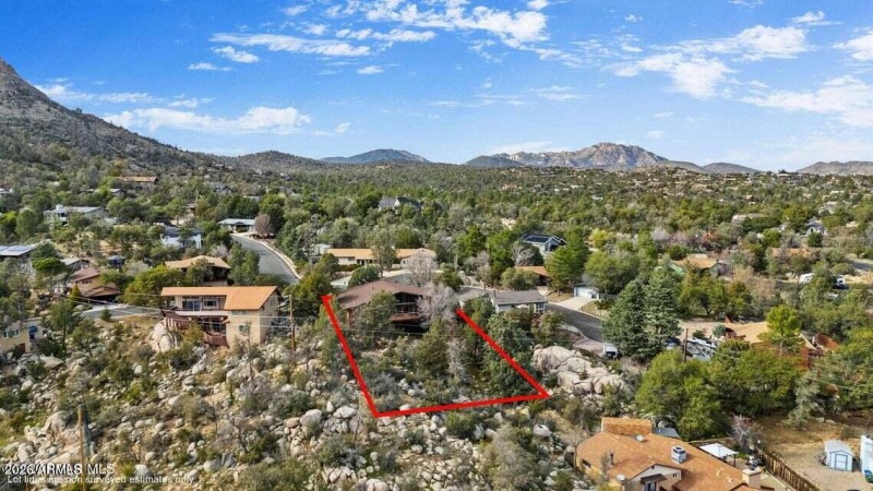 Aerial Back Lot Lines