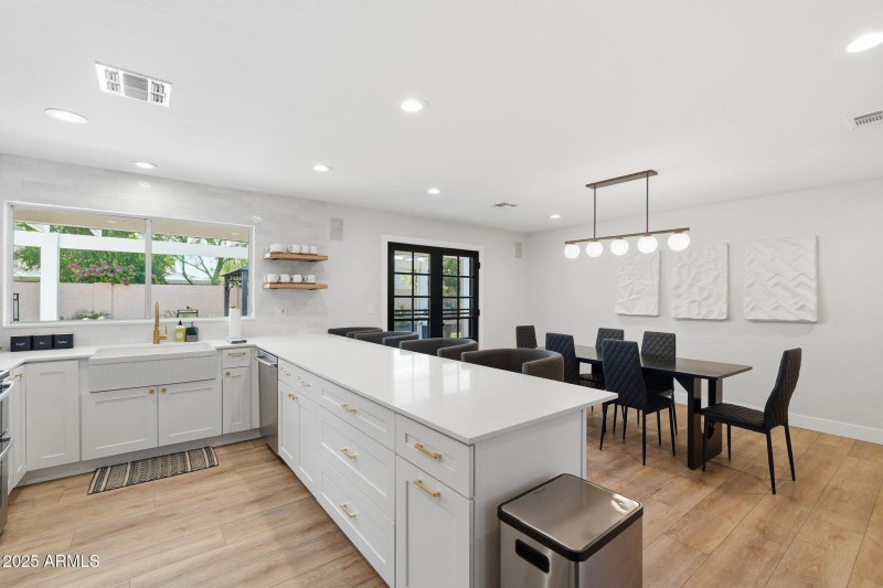 Kitchen and Dining Area
