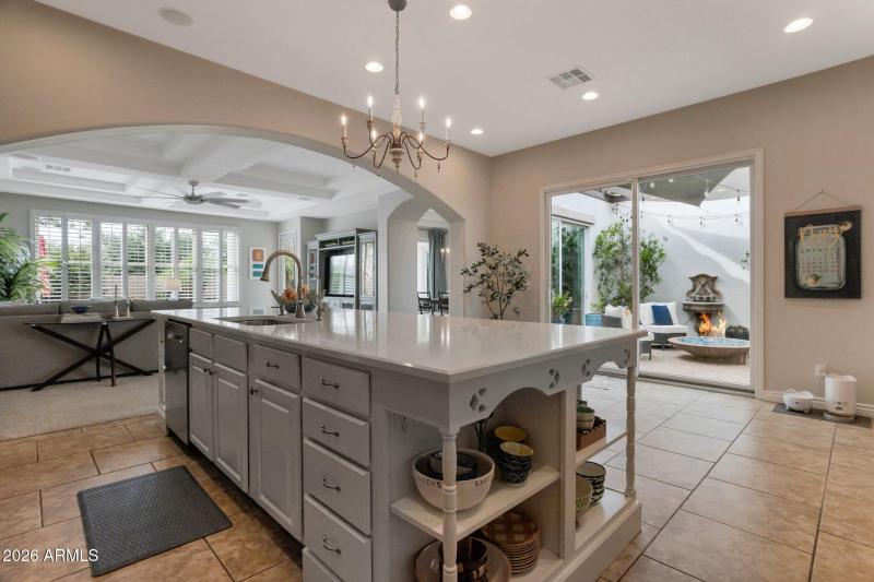 Open Concept Kitchen & Family Room