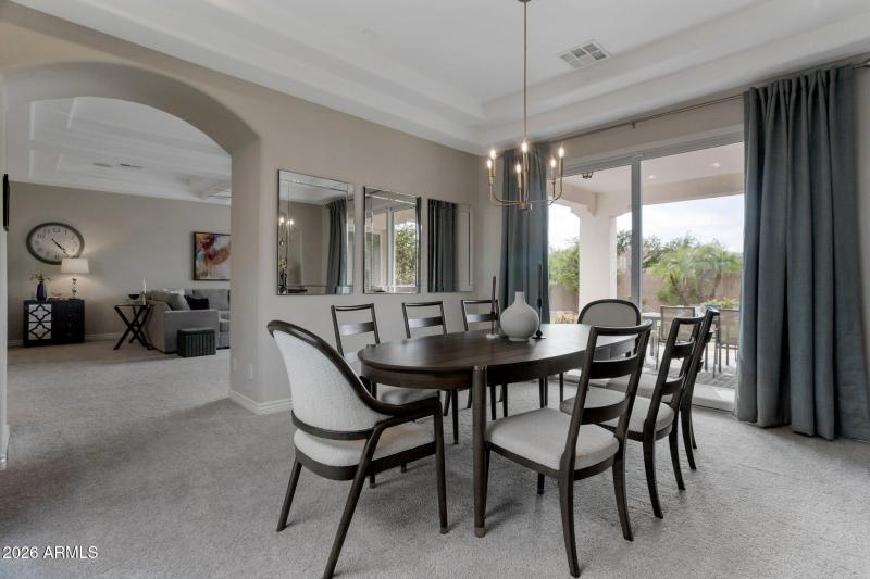 Dining Room w/Access to Patio