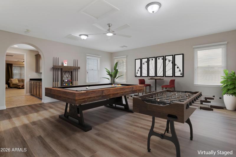 Large Loft Virtually Staged