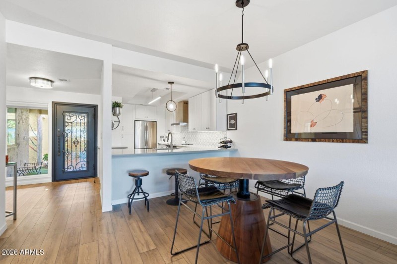 Dining Area to Kitchen