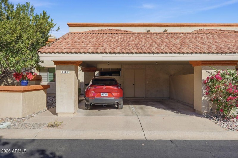 Covered Parking Space