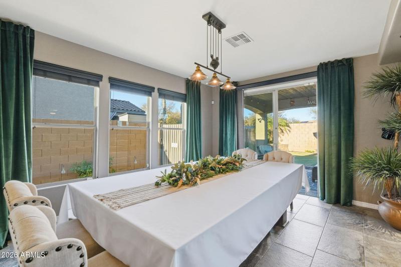 Large Family Dining Area