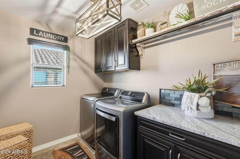 Laundry Center and Prep Counter