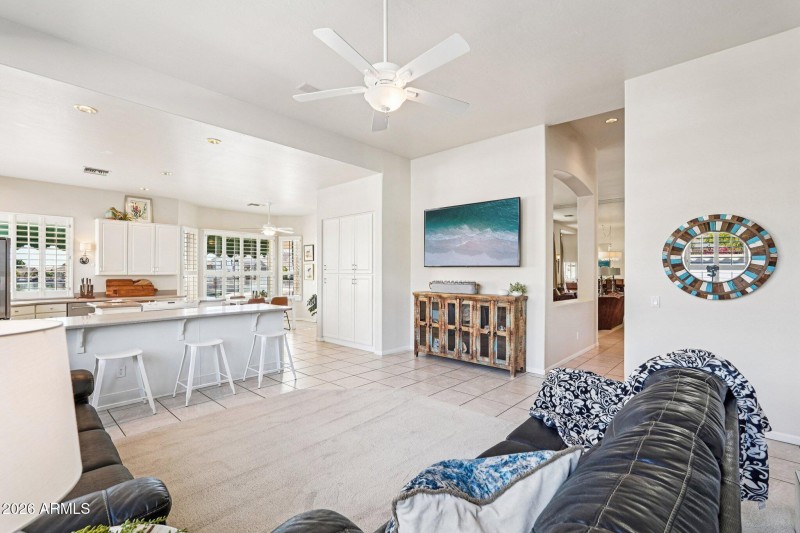 View to Kitchen and Eat in Kitchen