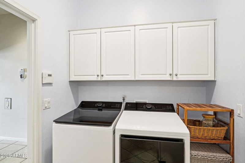 Laundry Room has CABINETS