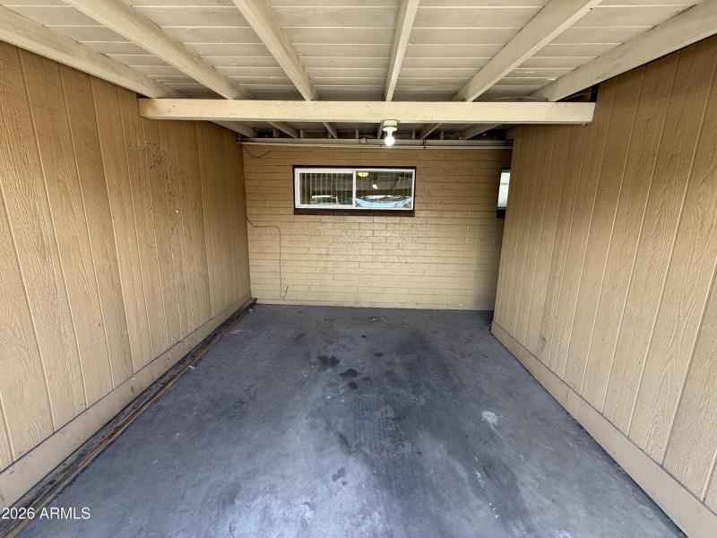 Covered Parking Space