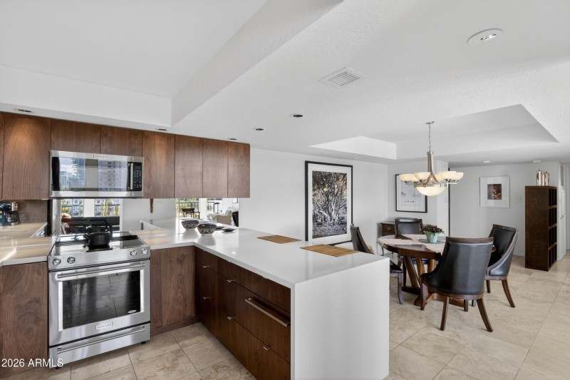Kitchen and Dining Area