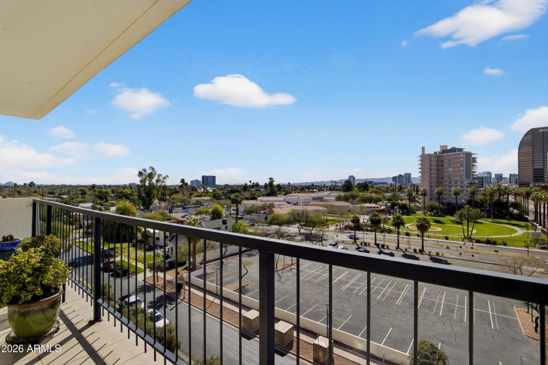 South Facing Balcony