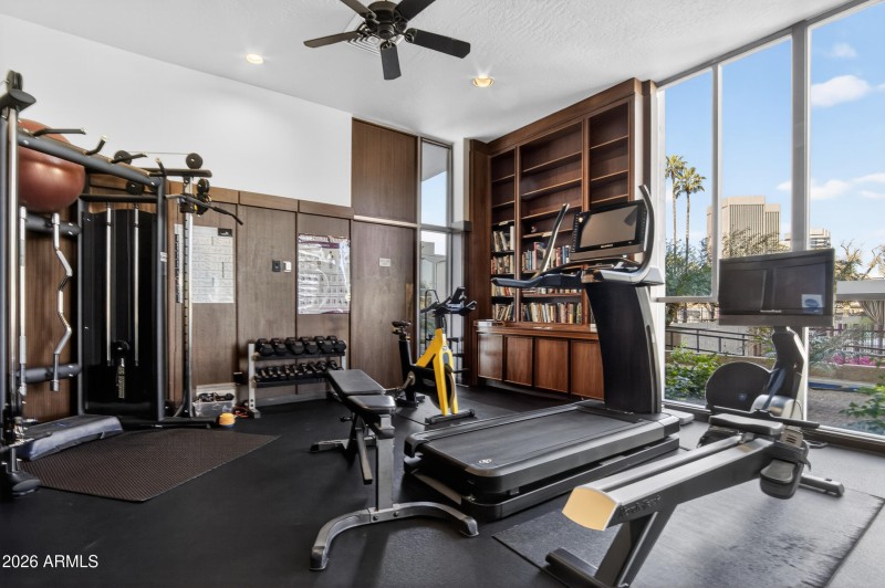 Fitness Center with a View