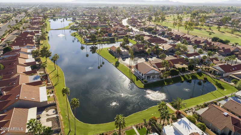 Aerial view - Lake & Golf Course