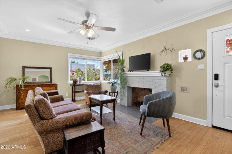 Entry and Living Room