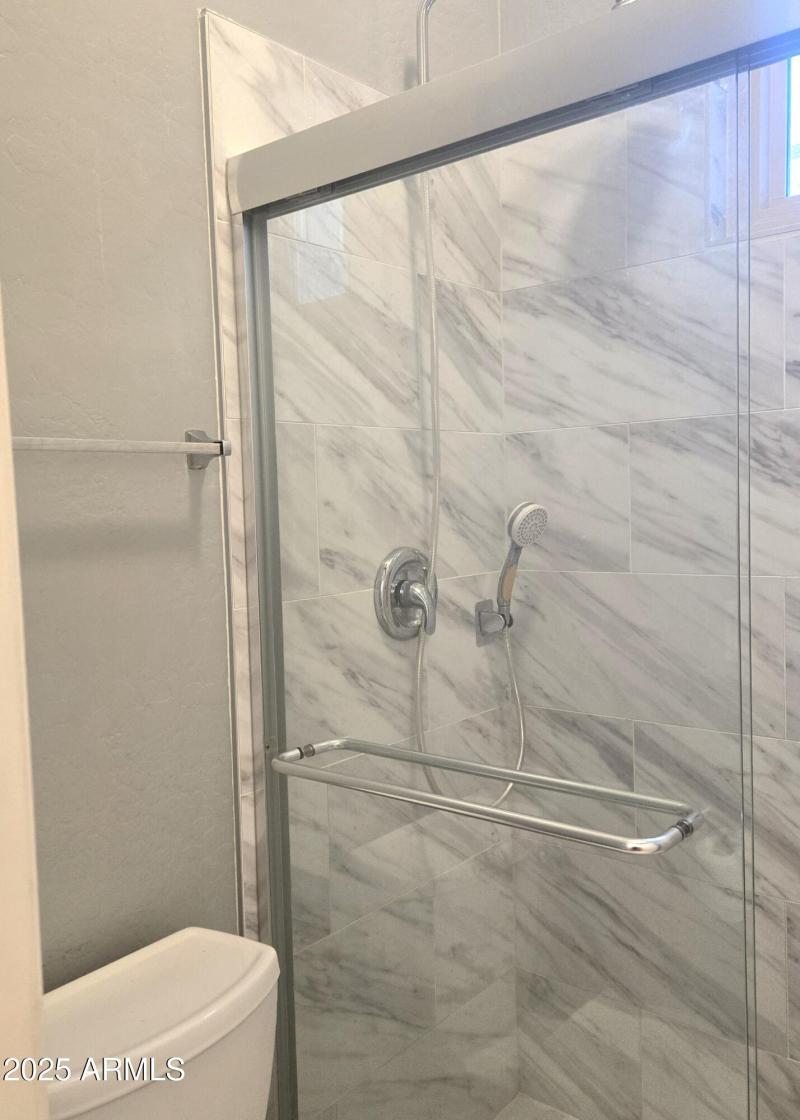 guest bath remodel walk in shower