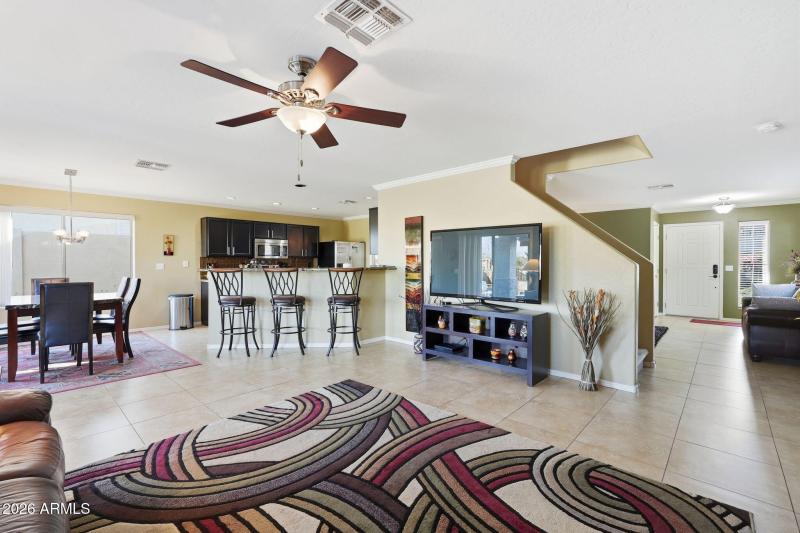 Great room view to kitchen Celebration