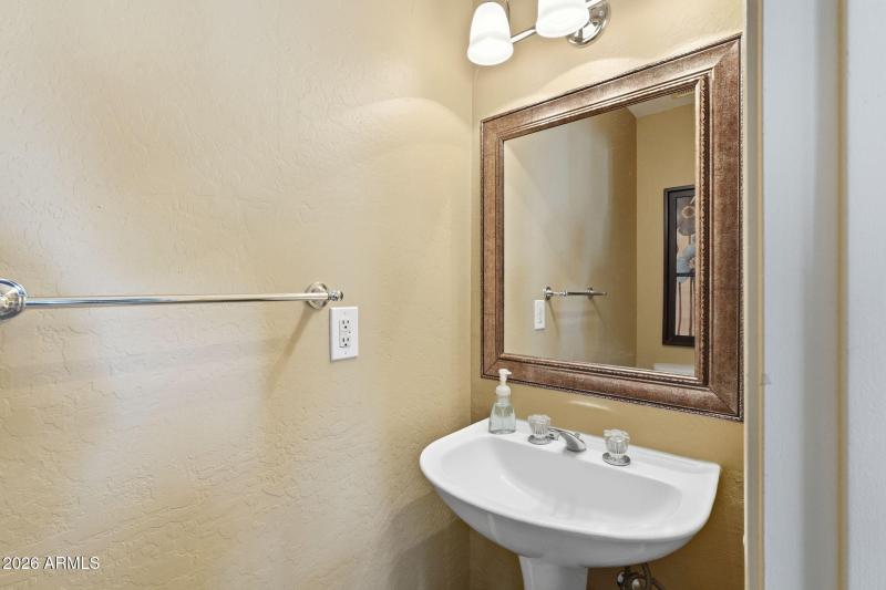 downstairs half bath