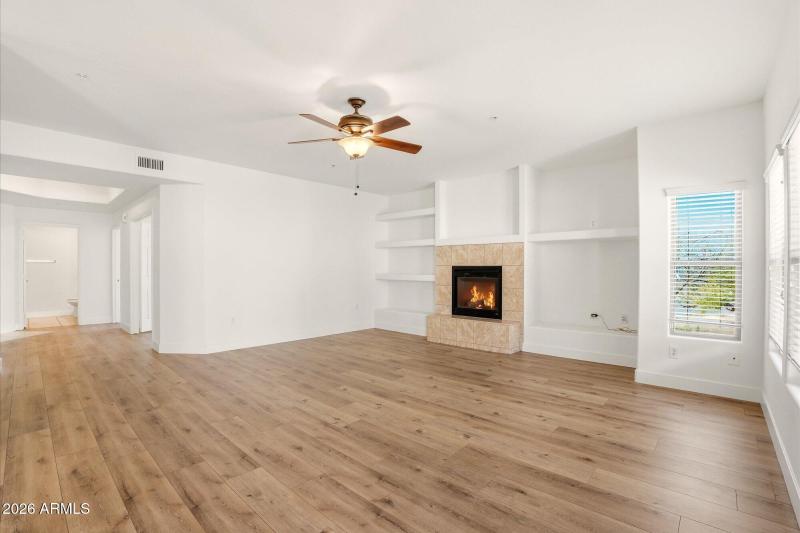 GREAT ROOM WITH GAS FIREPLACE