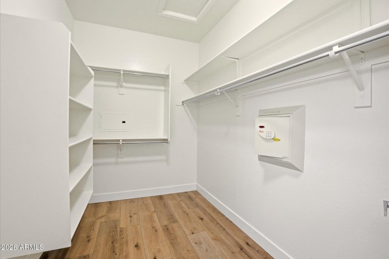 PRIMARY WALK IN CLOSET