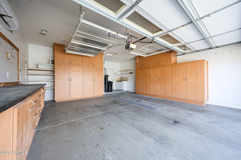 Attached Garage Cabinets/Work Bench