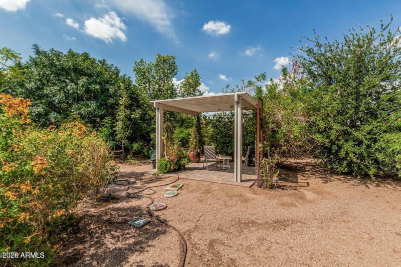 Backyard Sitting Area