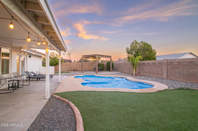 View of Yard from West Wall