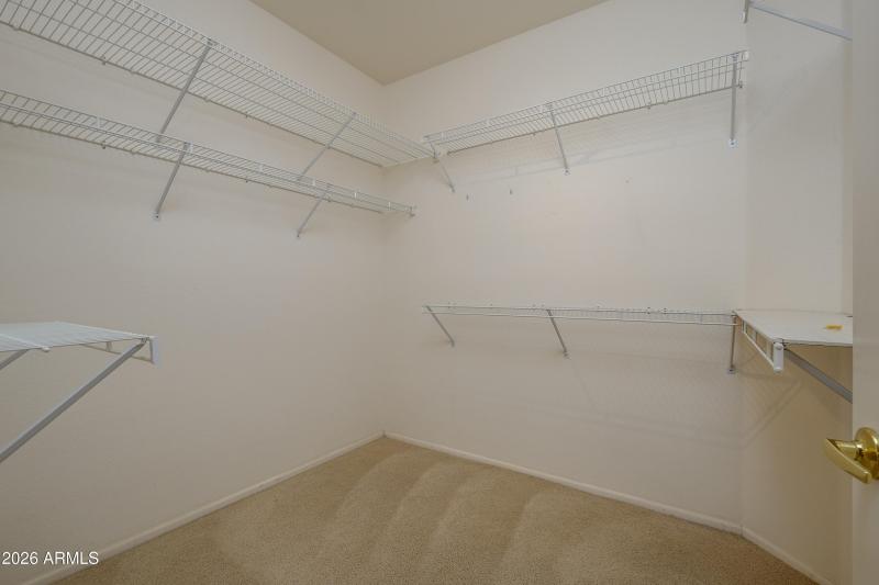 Primary Walk In Closet