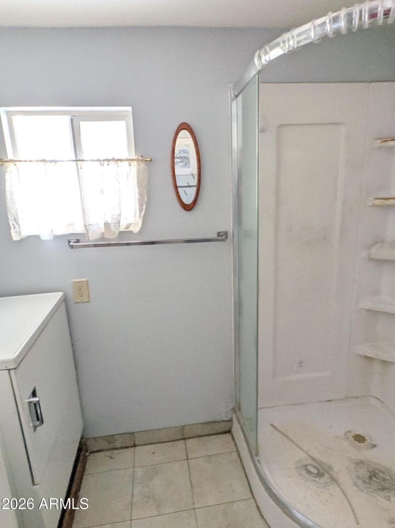 Master bath (Shower,dryer)