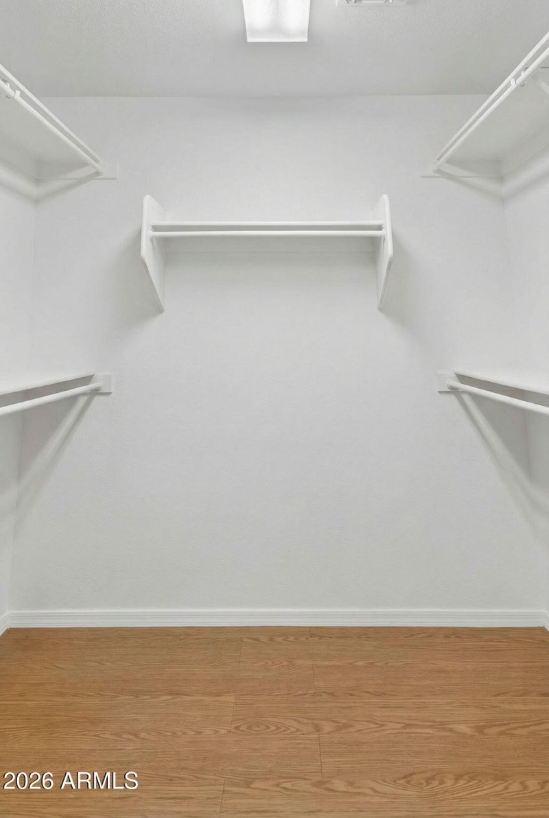 Walk-In Closet Storage Space