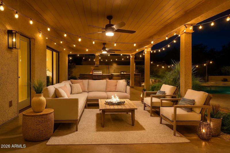 AI Virtual Staged Patio with Kit