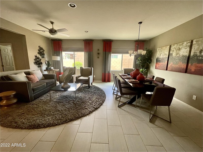 Living room and Formal Dining