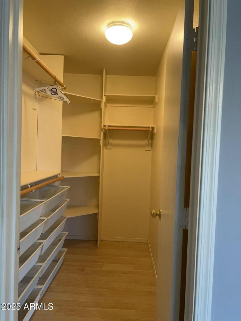Walk-in Closet in Master Room