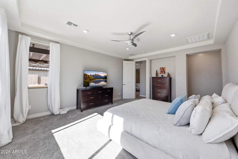 Trey Ceilings in the Owners Suite