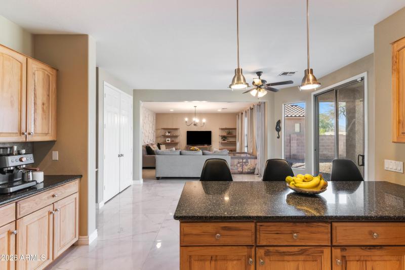 Storage in Kitchen and Walk In Pantry