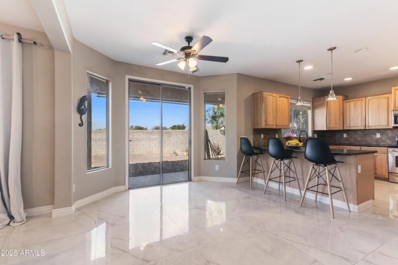 Space for Eat in Kitchen