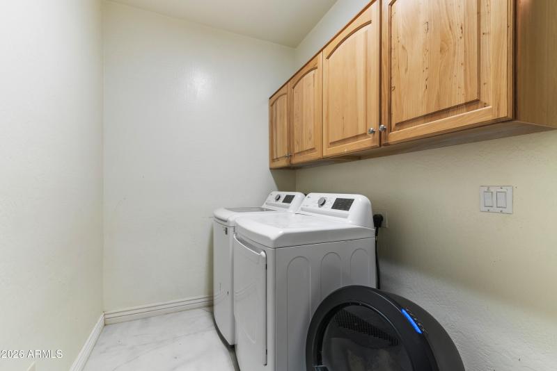 Large Laundry Room with Storage