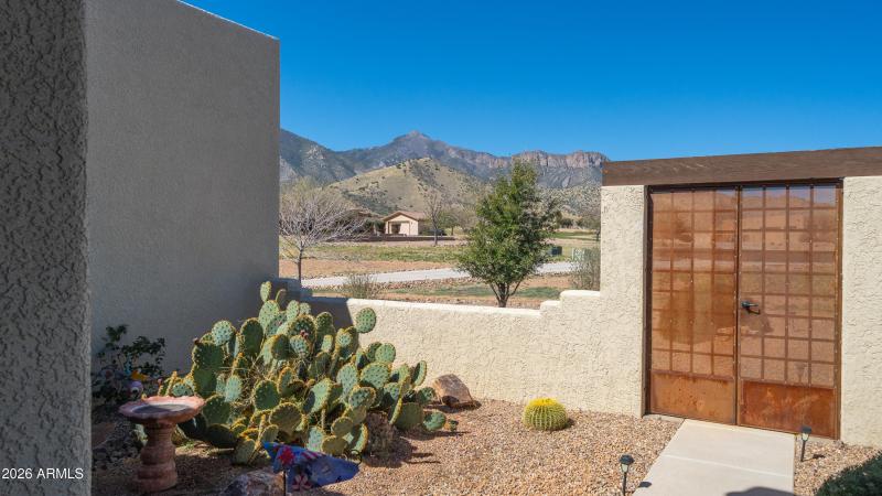 front courtyard entrance