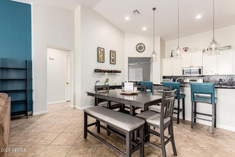 high vaulted ceilings