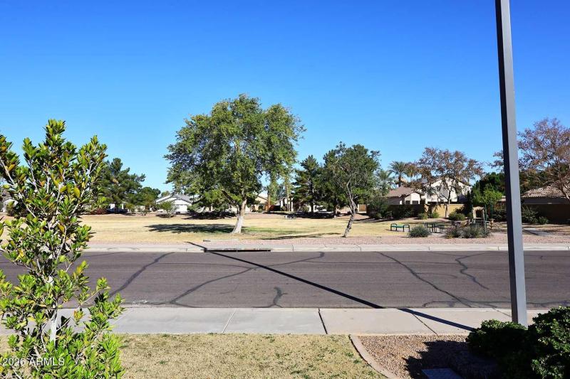 Front View of Community Park