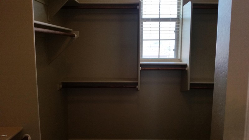 Master Closet with Windows